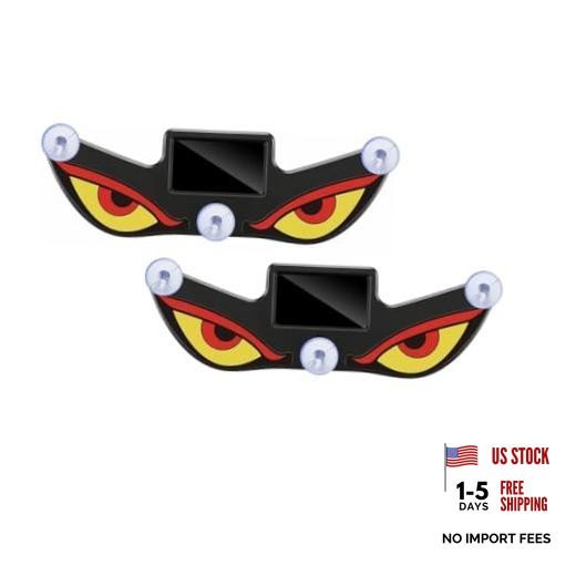 Solar Demon Eye LED Car Window Light, Dynamic Devil Eyes Windshield RYW-RRY