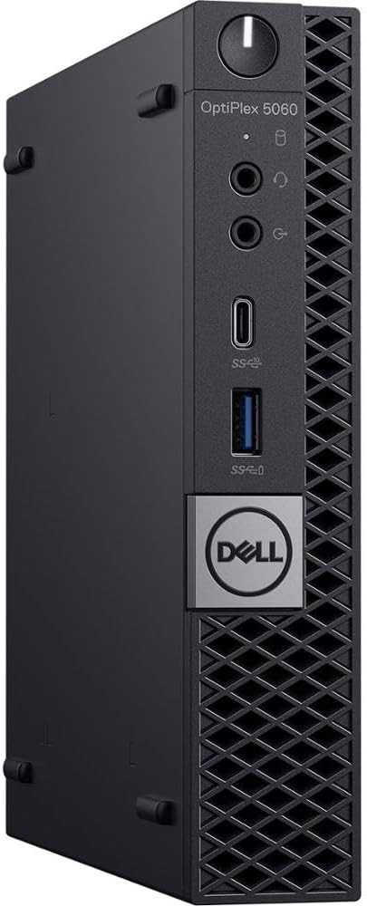 Dell OptiPlex 5060 MFF Core i5-8500T 2.1GHz 16GB RAM 512GB Micro Desktop Black