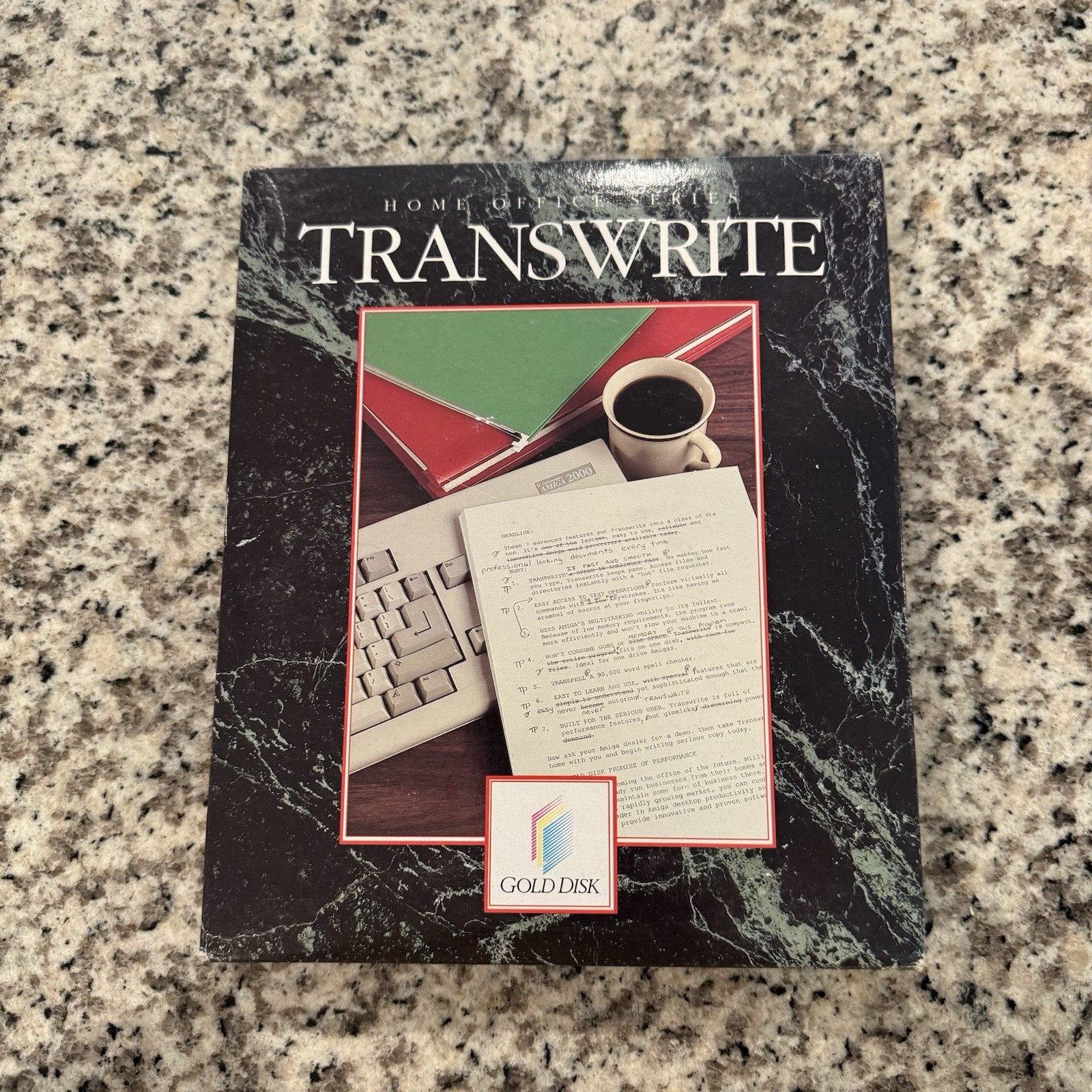 COMMODORE AMIGA -- TRANSWRITE