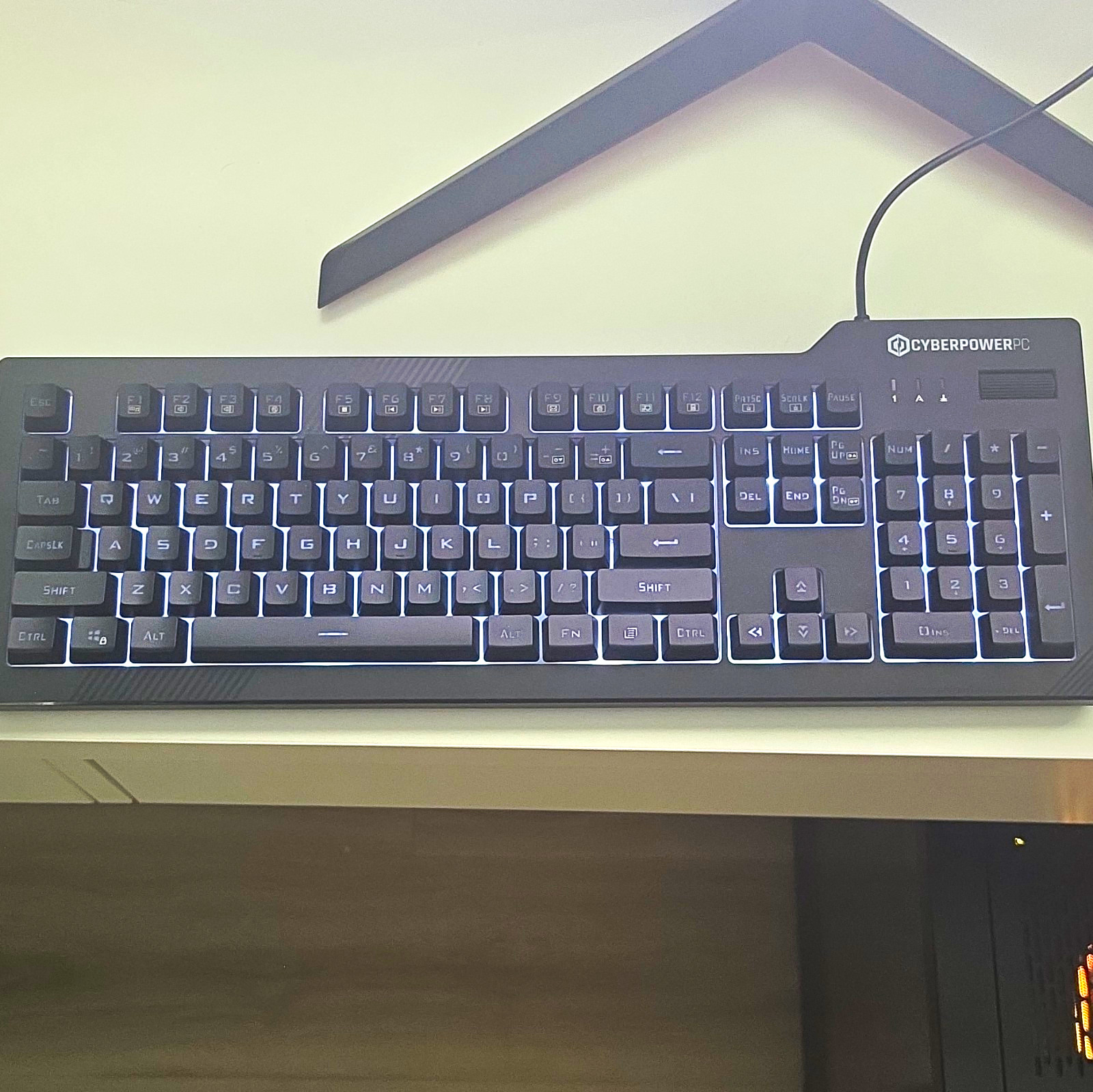 CyberPowerPC Gaming Desktop w/ Dedicated Graphics, RGB Lighting, Black, KB+Mouse