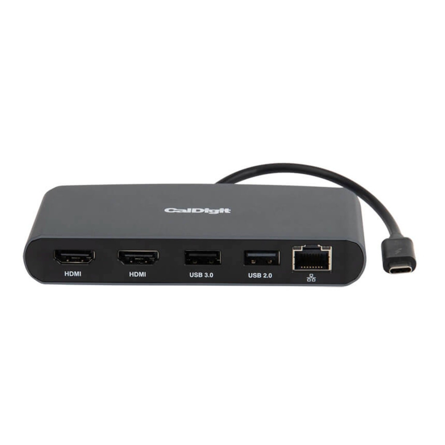 CalDigit Thunderbolt USB-C 3 Mini Dock Dual 4K Display Adapter Aluminum Mac PC