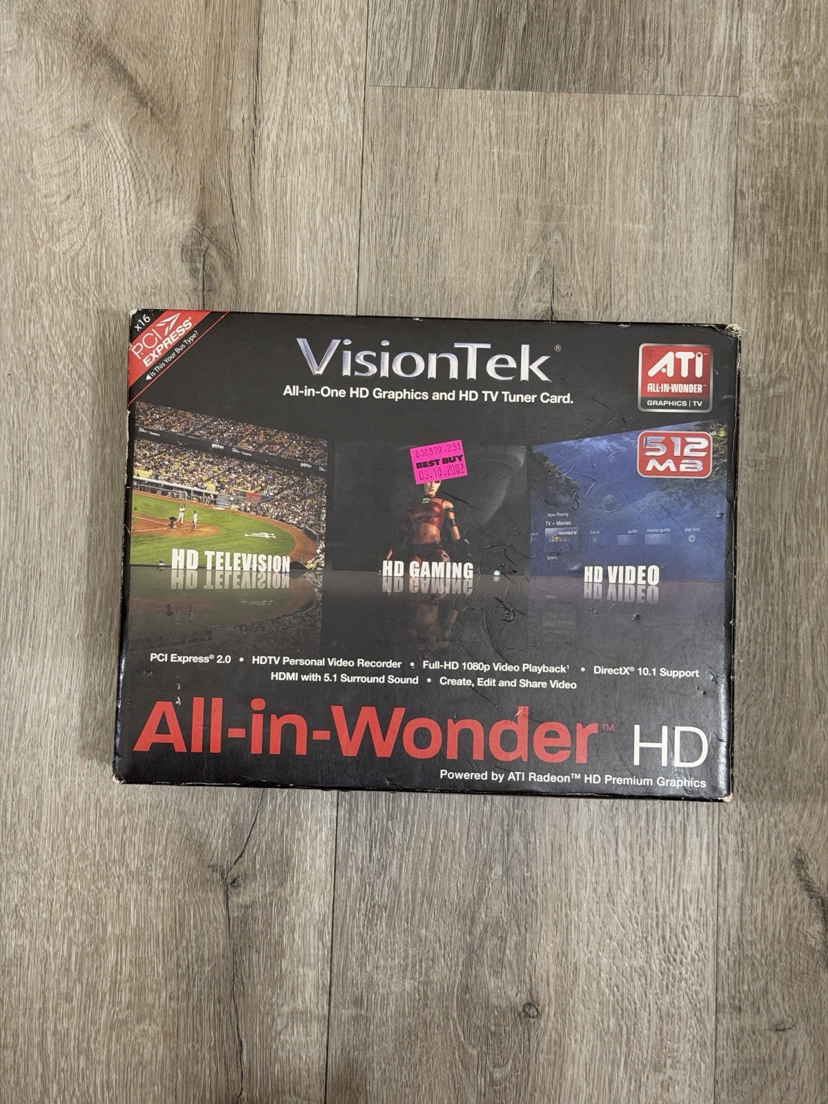 VisionTek All-in-One HD Graphics and HD TV Tuner Card