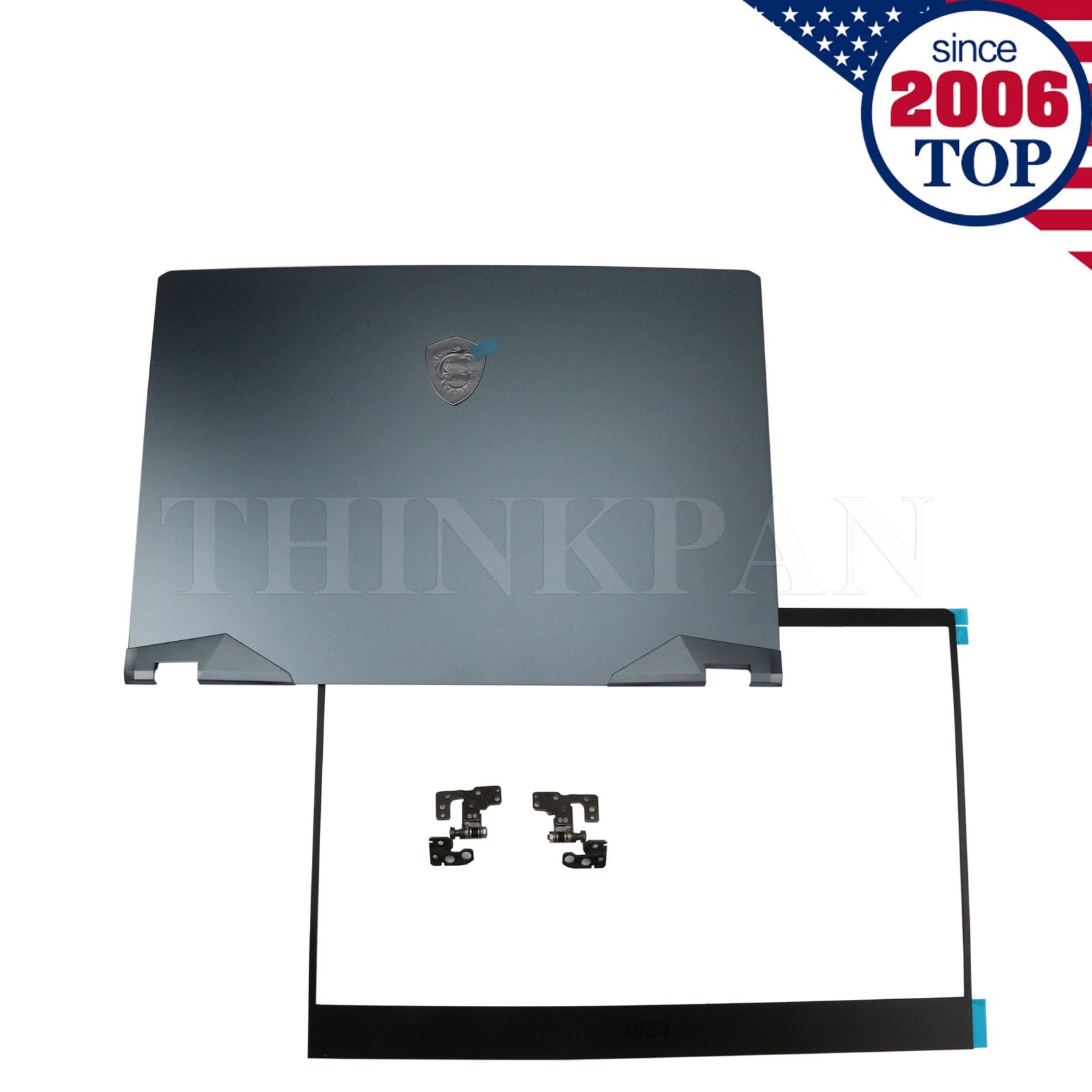 New Back Cover+Bezel+Hinges For MSI GE66 Raider 10SD 10SE 10SF MS-1541 1542 Blue