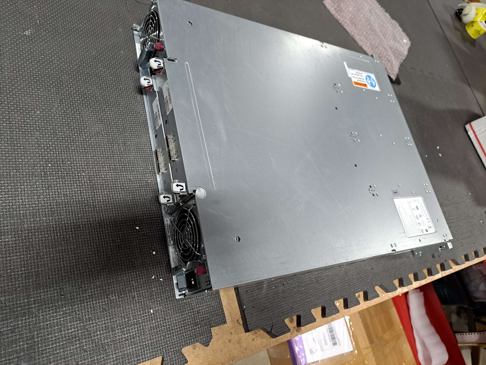 Q1J06A  HPE MSA 2050 LFF Disk Enclosure  REF Dual controllers dual power supply