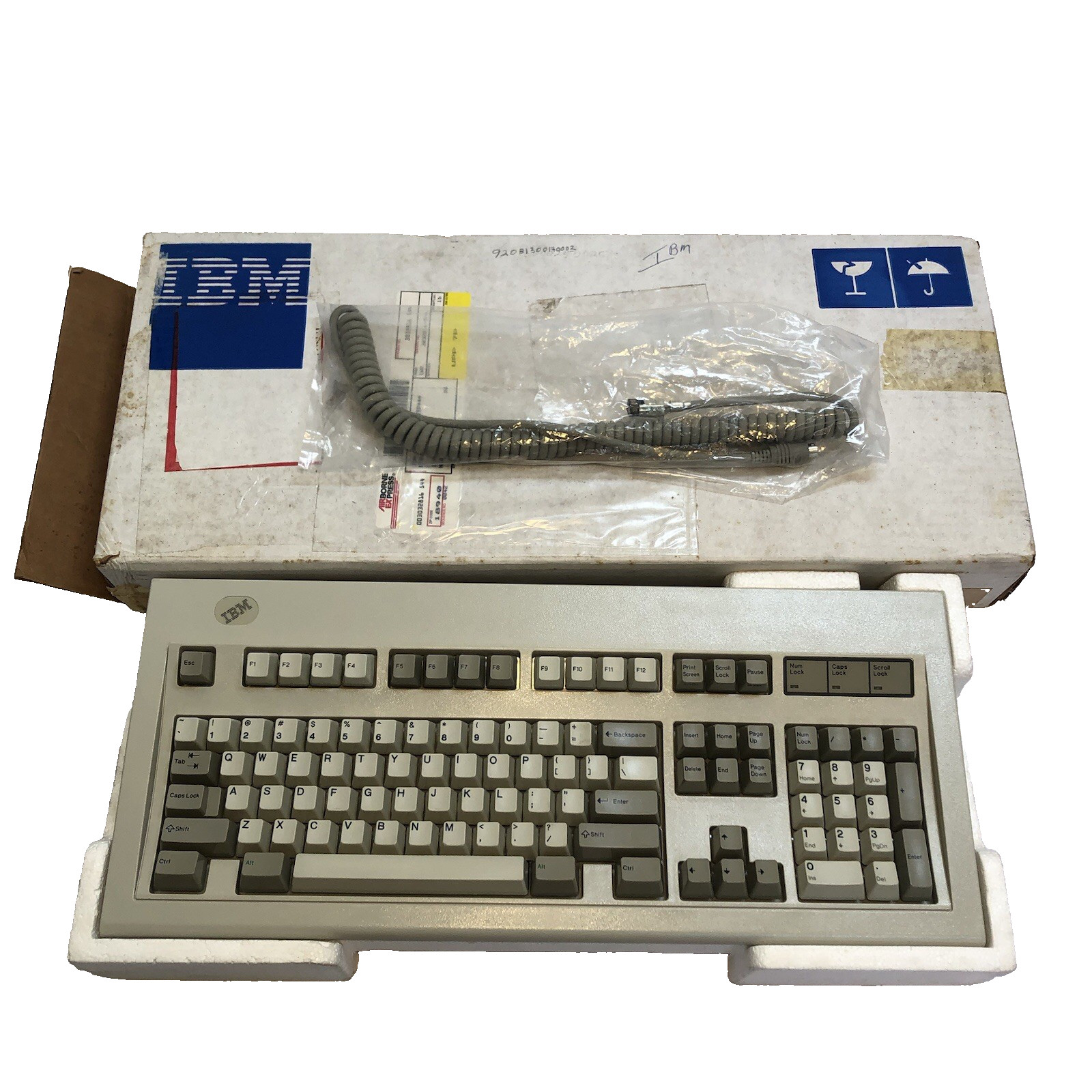 VINTAGE IBM KEYBOARD (1984) Model M Mechanical Clicky With Original Box NOS