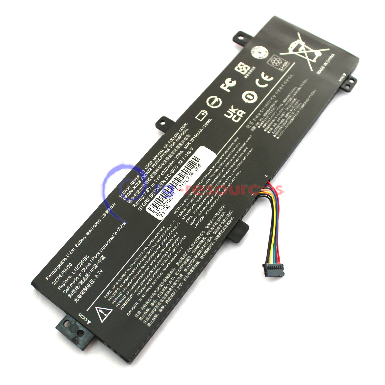L15L2PB4 L15L2PB5 L15C2PB5 Battery for Lenovo IdeaPad 310-15IKB 310-15ISK 510-15