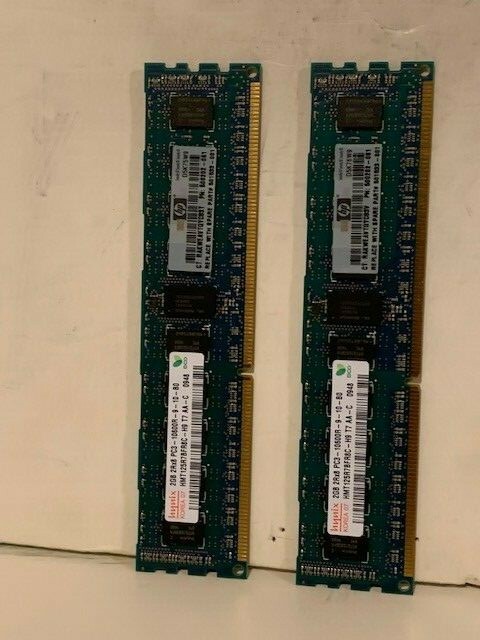 Hynix (2x2Gb) DIMM DDR3 1333 PC3-10600 Memory HMT125R7BFR8C-H9 500202-061 501533