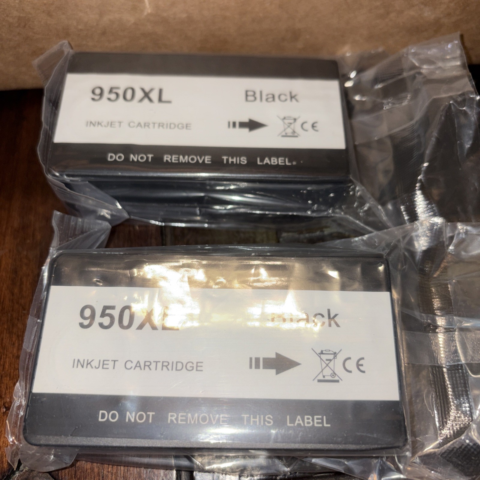 950XL Ink Cartridges Pro 8100e Printers  - Black - Pack of 2