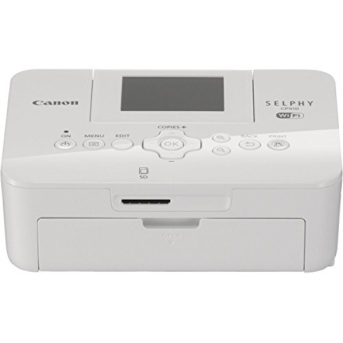 Older model Canon compact photo printer SELPHY CP910 WH White