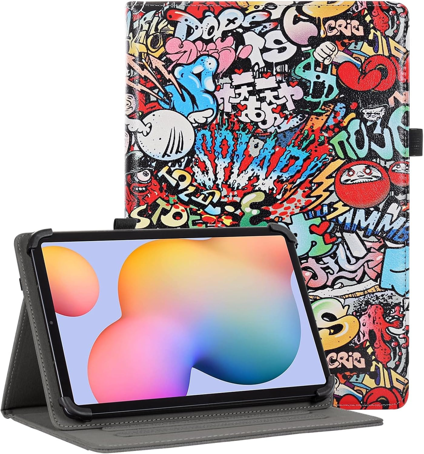 Universal 11 Inch Android Tablet Case for 10.1 Inch,Graffiti