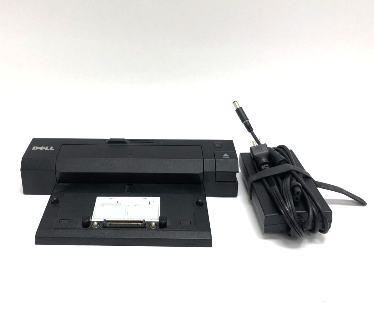 Dell PR02X E-Port Plus II Laptop Docking Station Replicator w/ AC Power Adapter