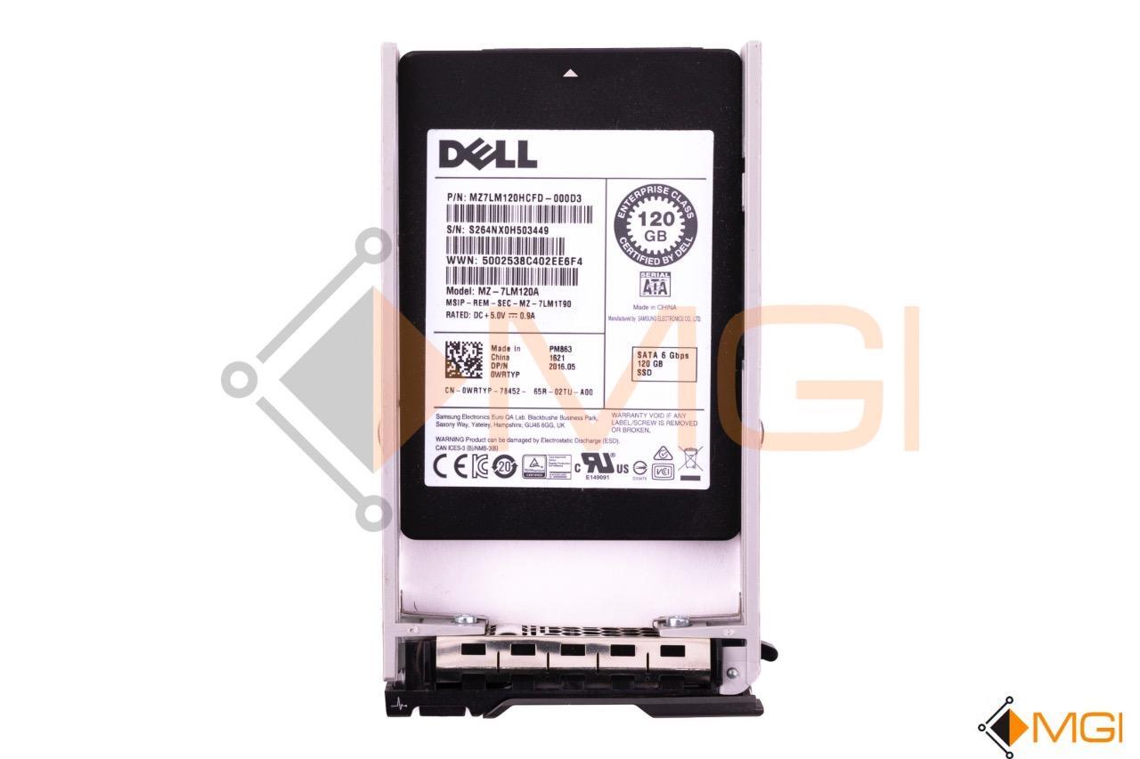 WRTYP (W/ TRAY R) DELL 120GB SATA 2.5'' SDD