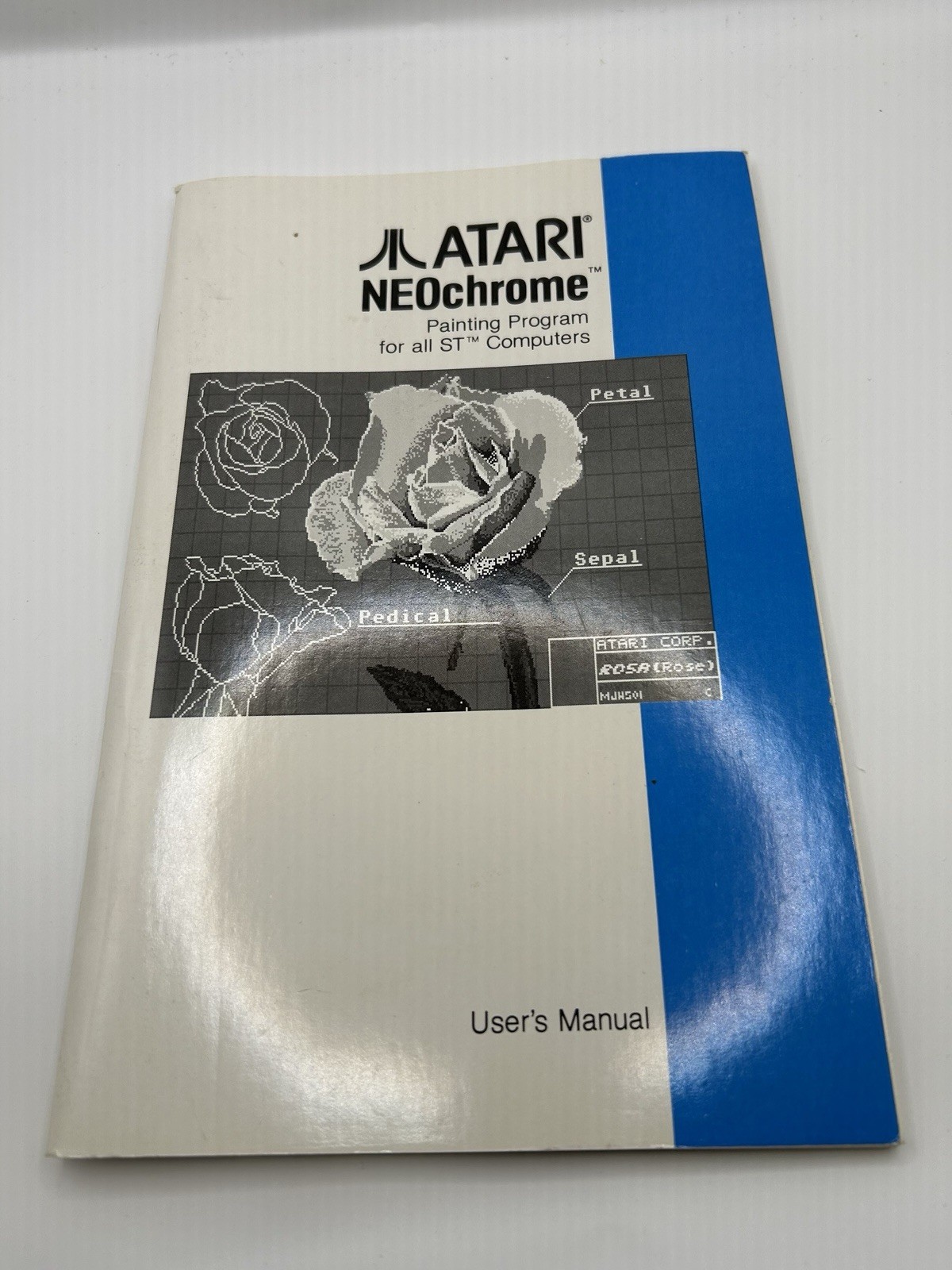 Atari NEOchrome Painting Program Atari ST User Manual MPN C031627 Rev. A