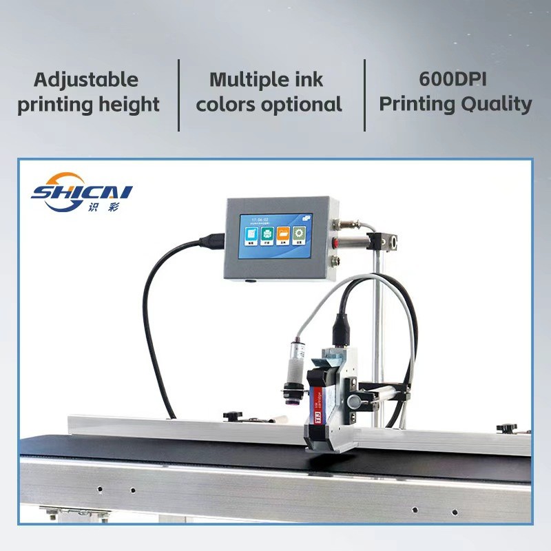Online Inkjet Printer Without Conveyor Printing Serial and Batch Number