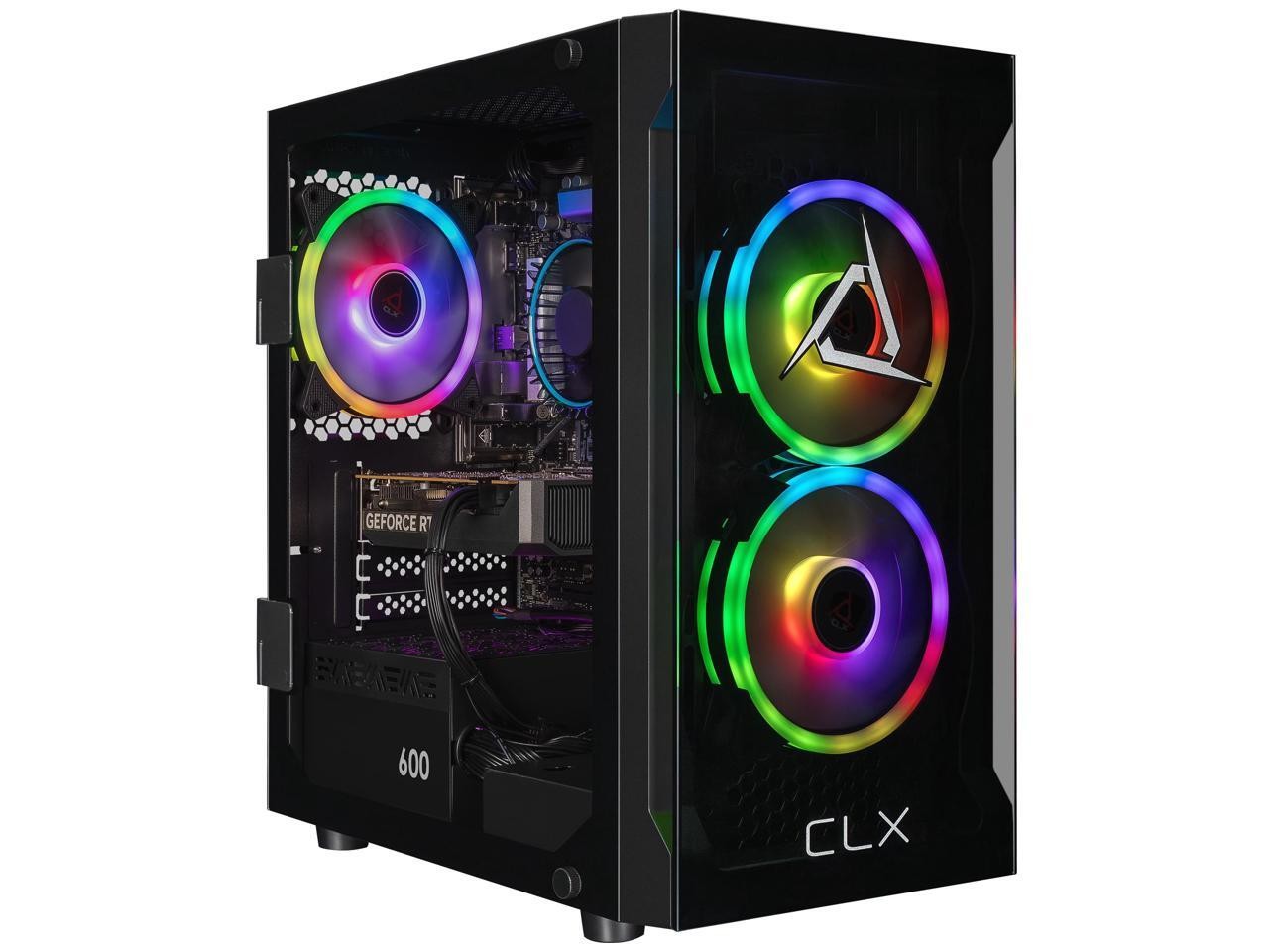 CLX Set Gaming Desktop - Intel Core i5 14400F 2.5GHz 10-Core Processor, 16GB DDR