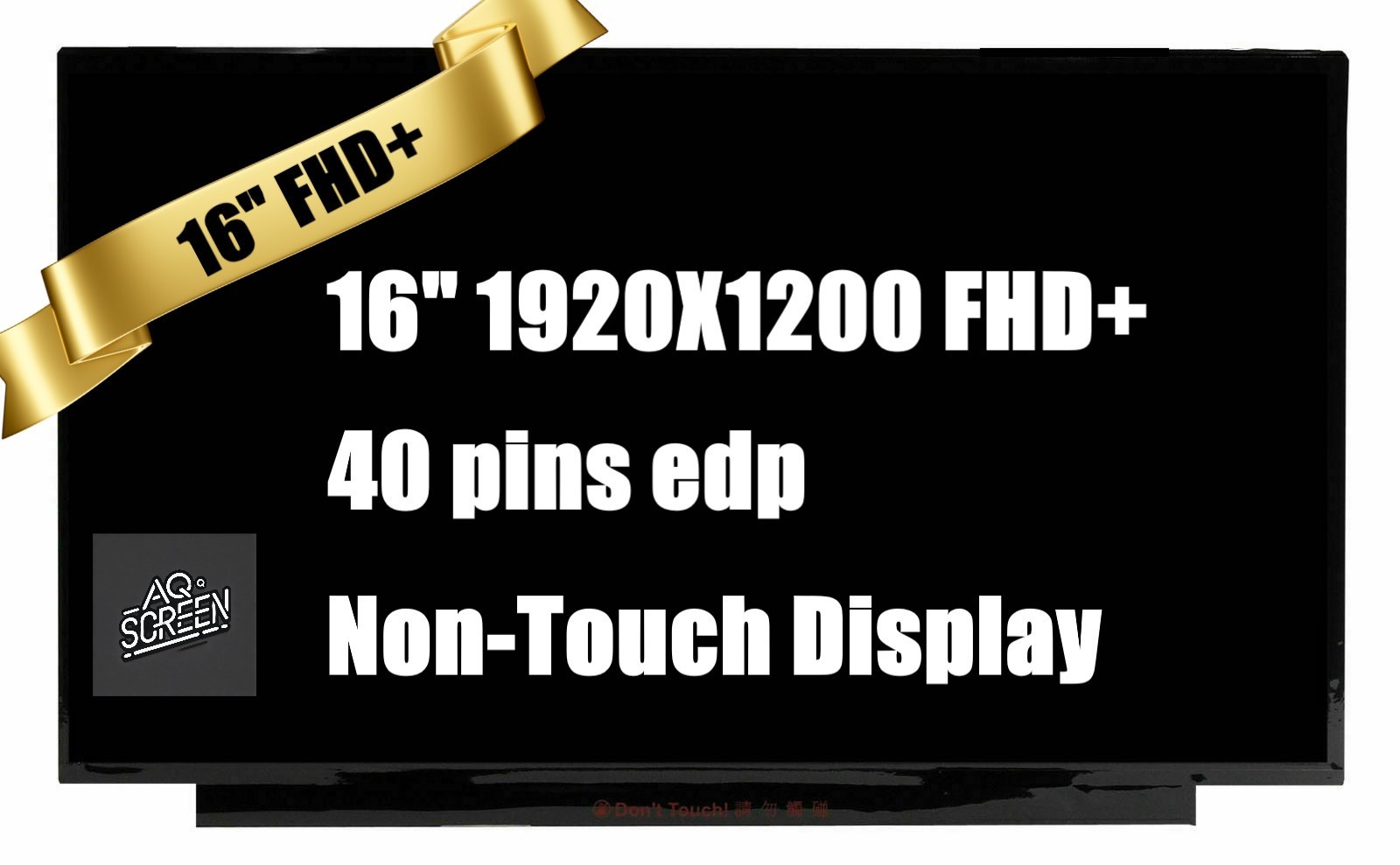 16'' 144Hz WUXGA IPS LED LCD Screen Display for HP OMEN Slim Gaming 16t-an000