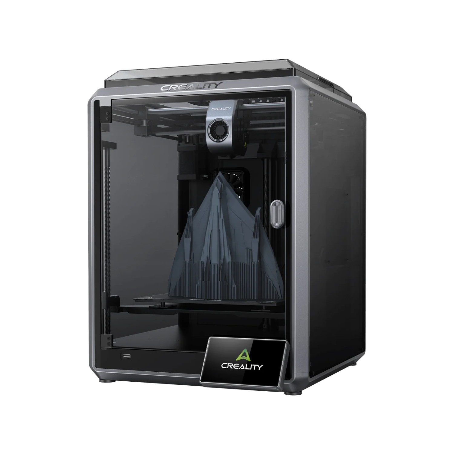 Used Creality K1 3D Printer 600 mm/s High Speed Auto Leveling Dual Fans