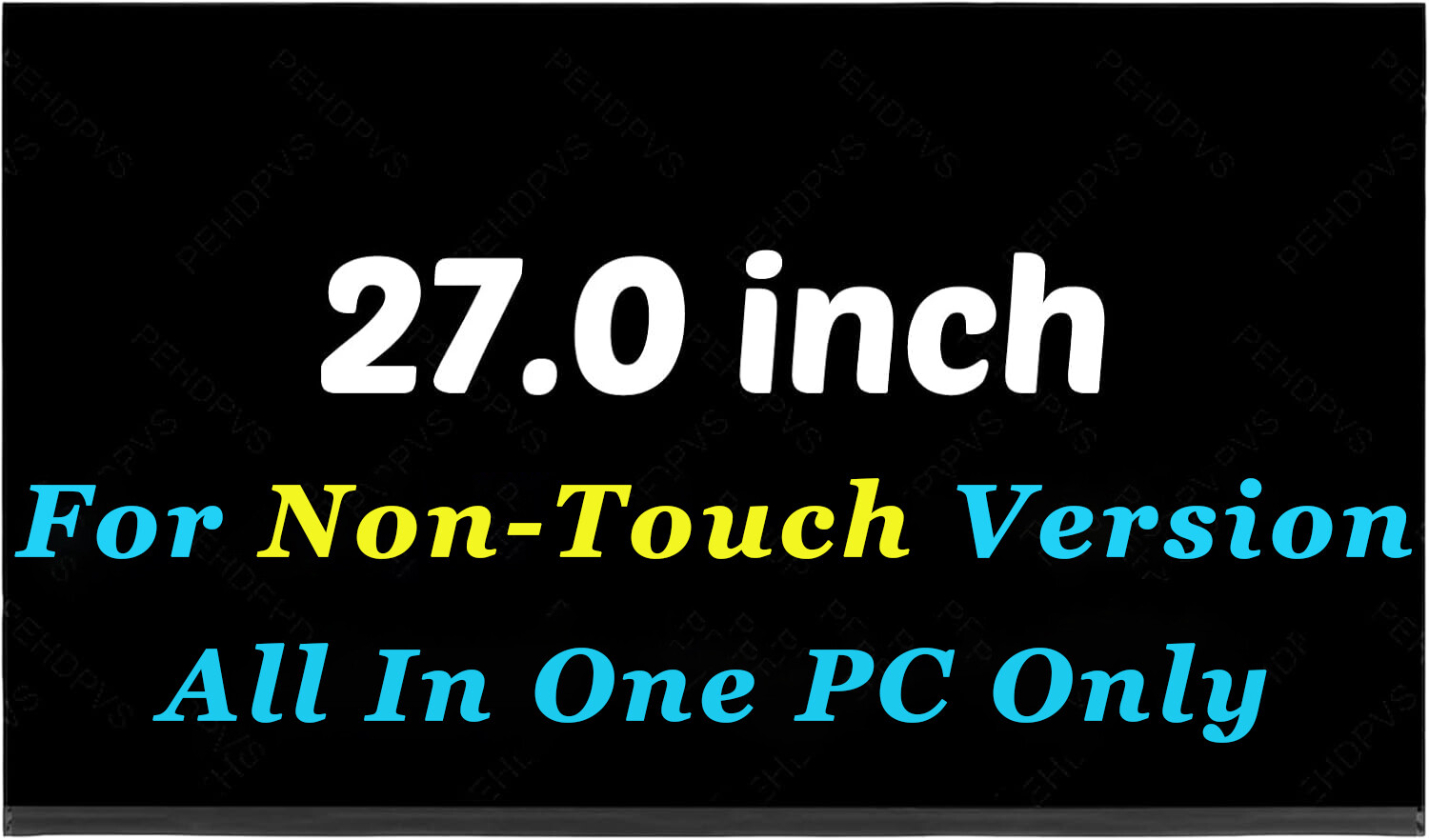 HP 27-D 27-DP0109 27" Borderless LCD Screen All-in-One Non-Touch screen FHD