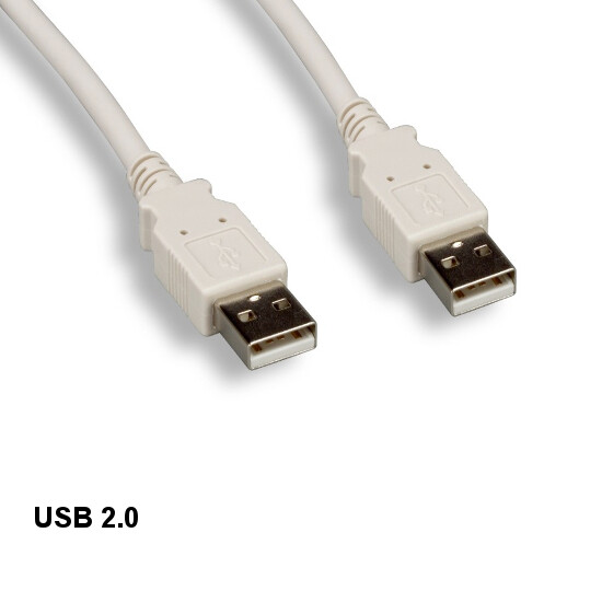 10PCS Beige 6' USB 2.0 Type A Cable Male 28AWG 480Mbps Sync Charge Connect Data