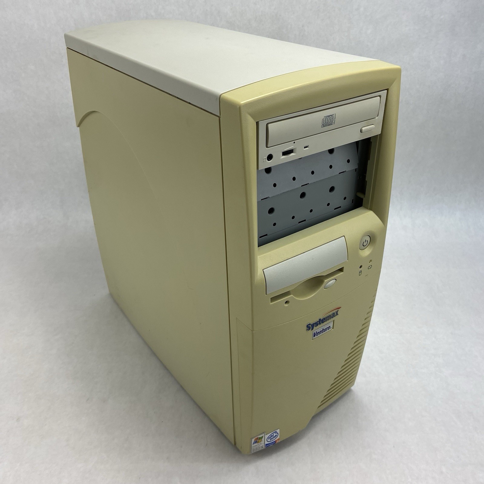 Systemax Venture Mid Tower Computer Case JGE ATX-350 P4-12V 350W PSU