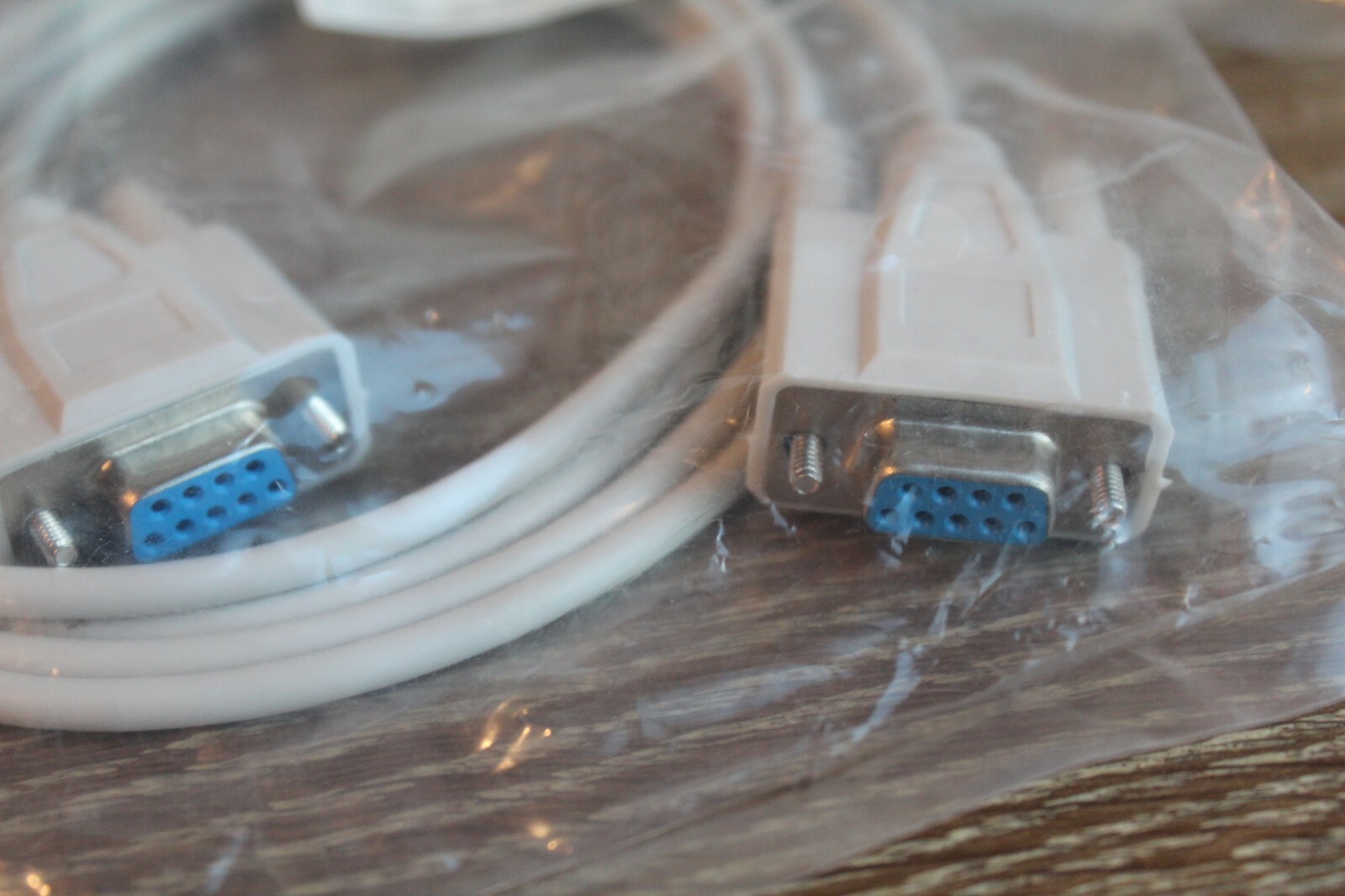 10x Serial DB9P to DB9P Female RS232 Converter Extension Cable cord 9 Pins -6ft