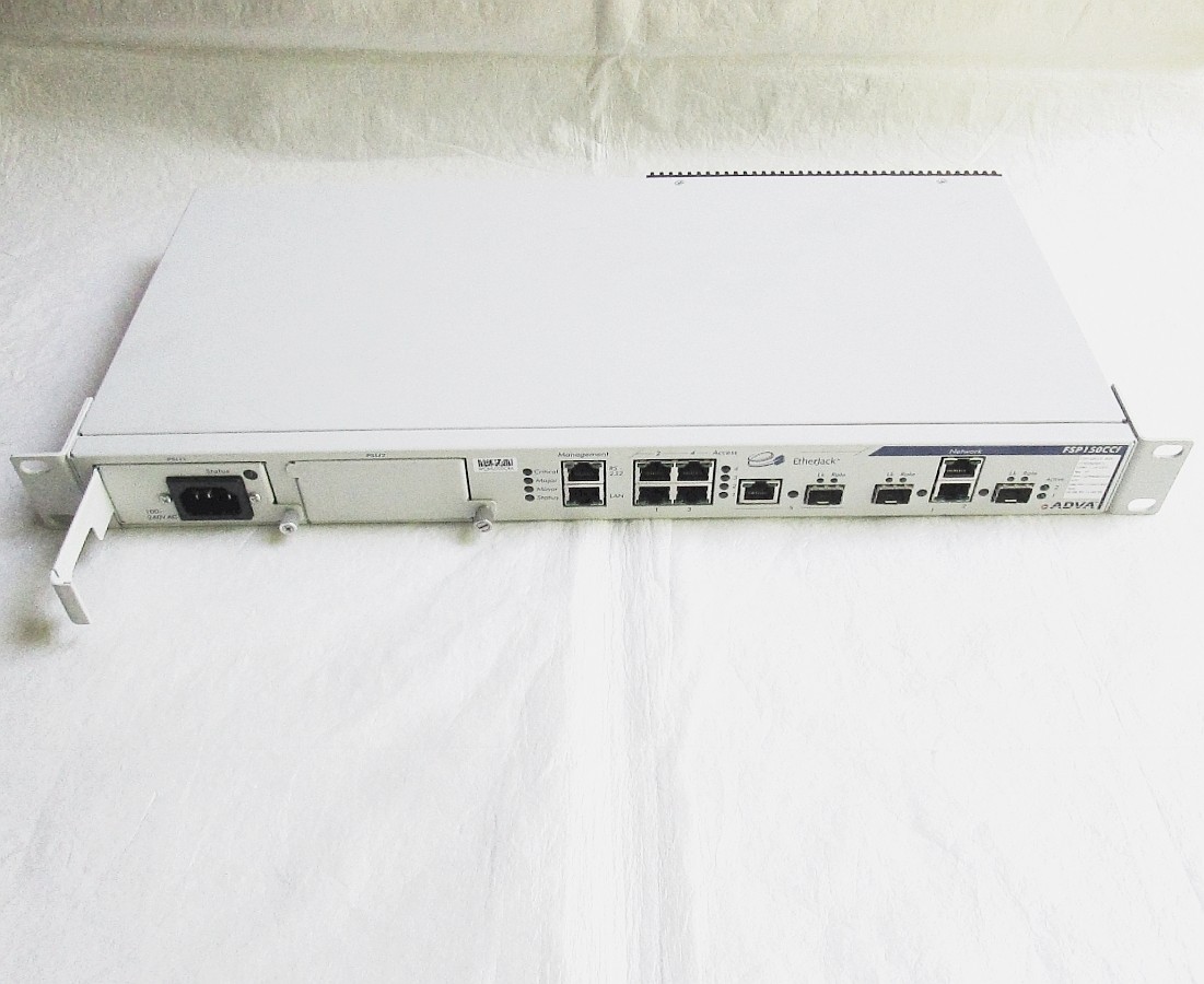 ADVA Optical Network EtherJack FSP150CCf-825   Same Day Ship 