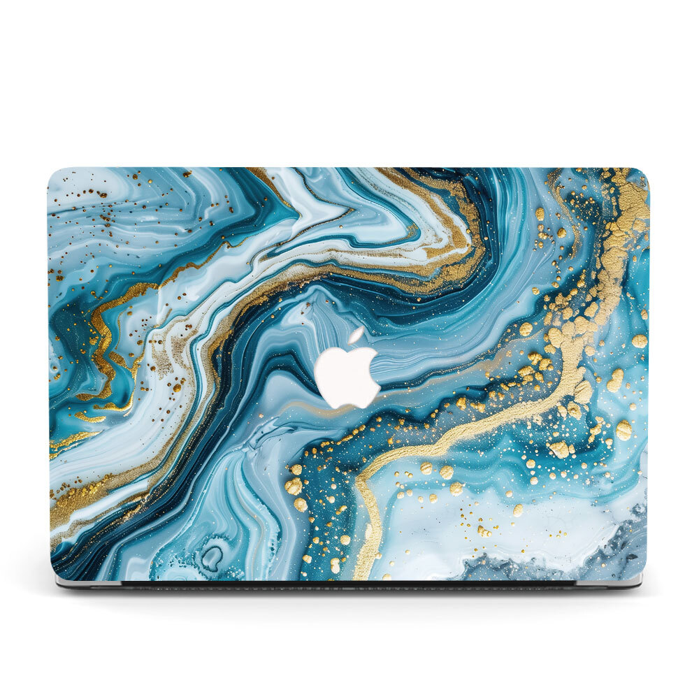 Vibrant Liquid Marble Texture Case For Macbook Neo 13" Air 15 Pro 14 16 12 11 in