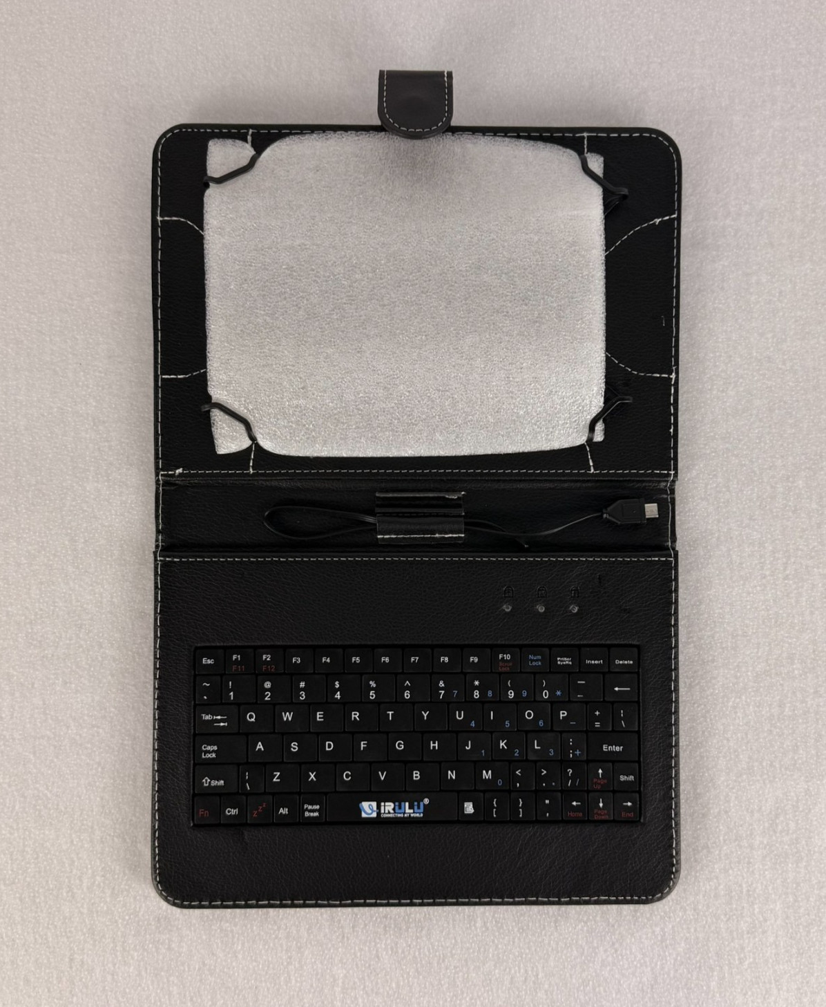 iRULU Universal Tablet Case w/ Bluetooth Keyboard – 7–8" – NEW - OPEN BOX