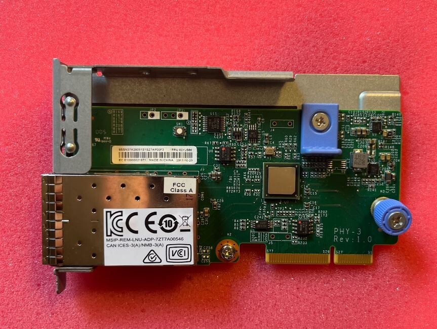 Lenovo 00YJ566 ThinkSystem Intel 10GbE 2-Port SFP+ LOM w60