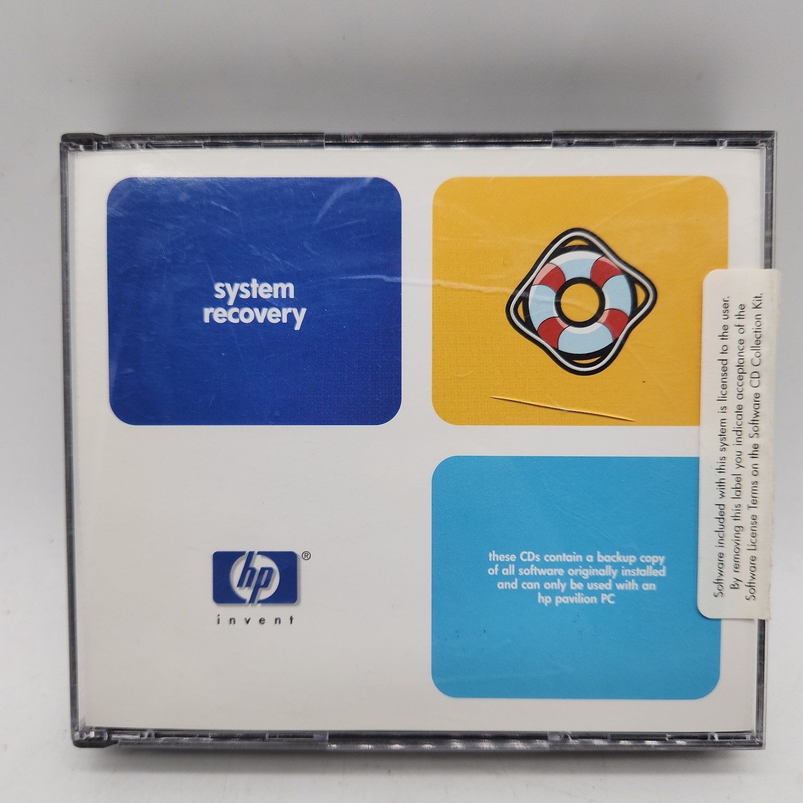 HP Pavilion Home PC System Recovery Software 3 CD Set...                    102