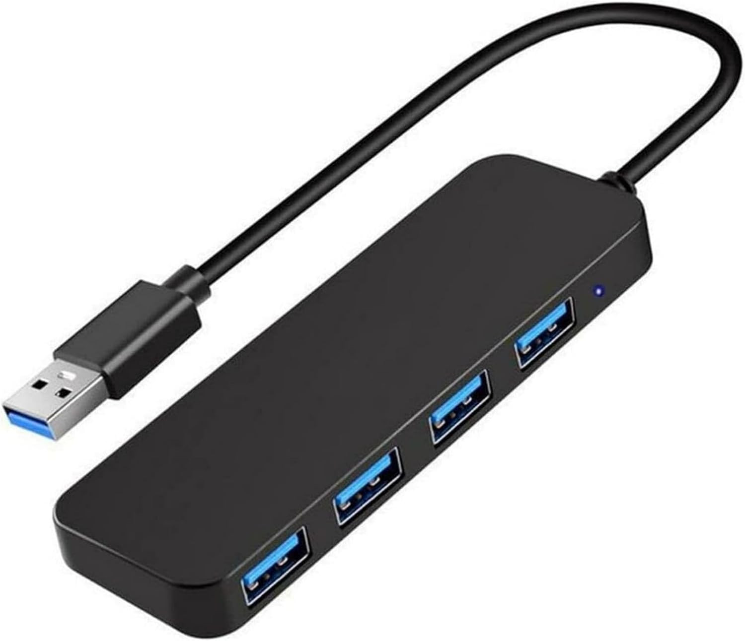 4 Port USB 3.0 Hub Splitter Multi Adapter 5Gbps High Speed PC Desktop Laptop Lot