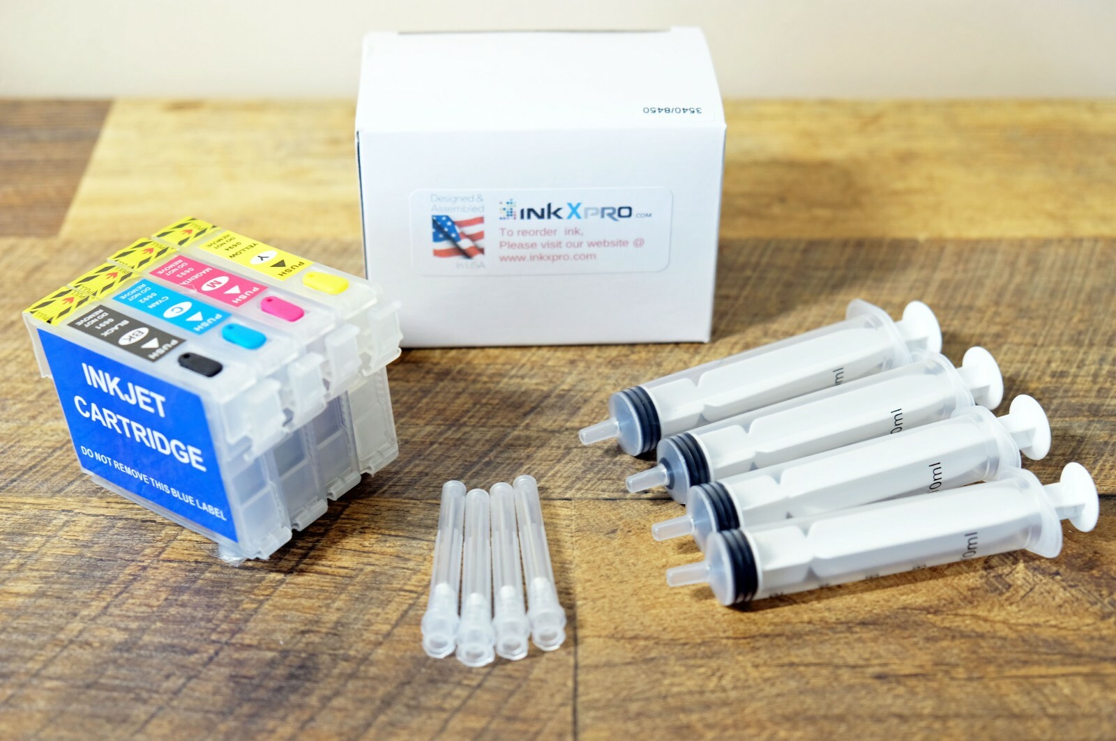 220XL ink Refillable Cartridge (No Chip) for WF-2650 2760 2750 xp430