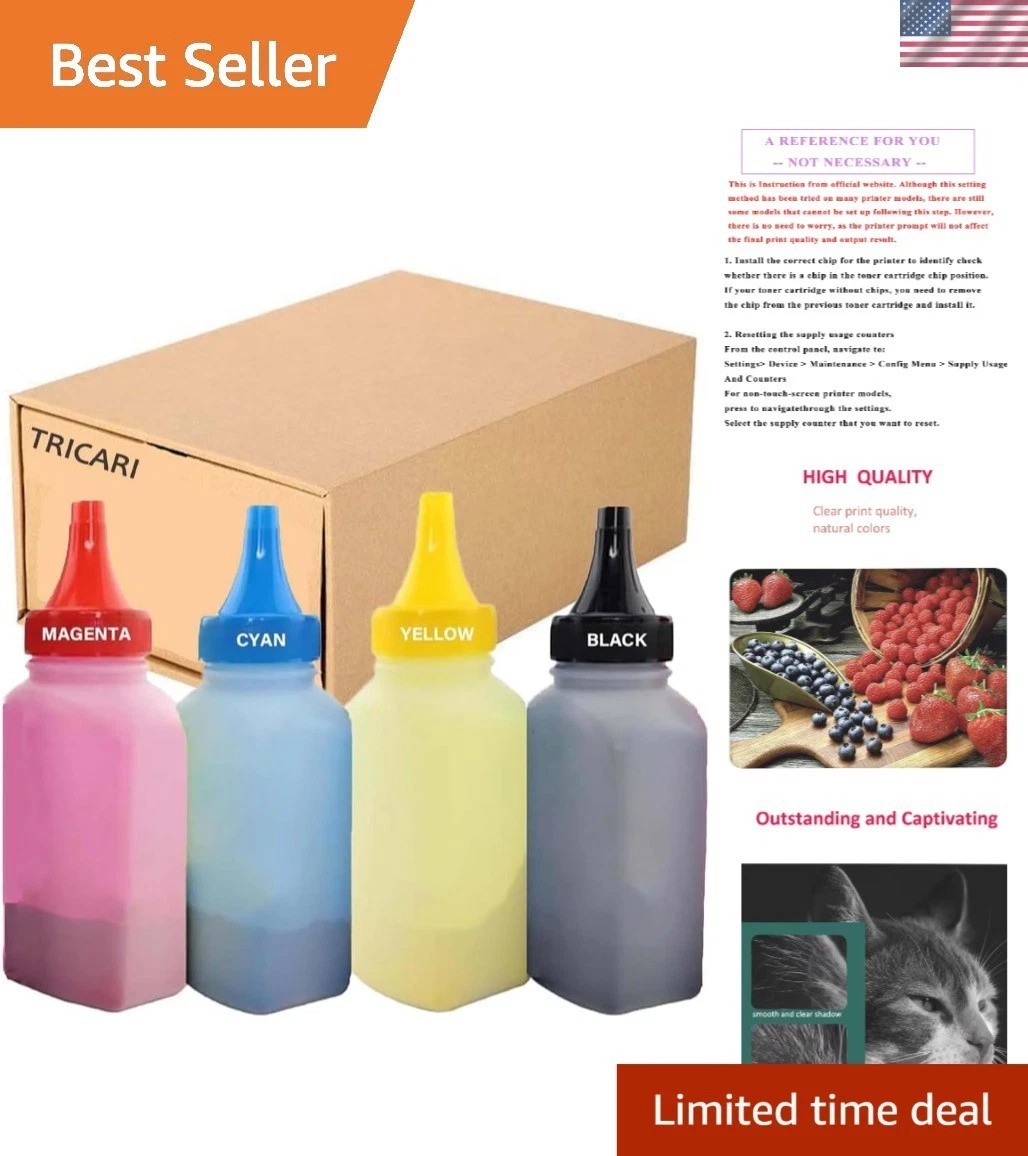 Efficient Toner Powder Replacement for Lexmark 3224 3326 - Smudge-Free Printing