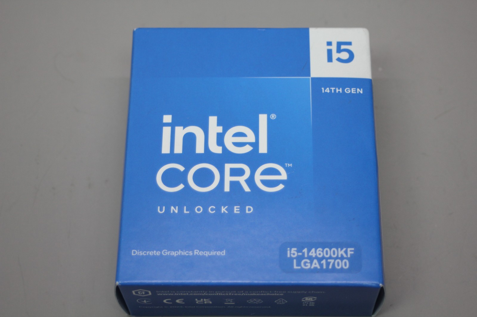 Intel Core i5-14600KF 14th Gen 14-Core (6P+8E) CPU Processor BX071514600KF