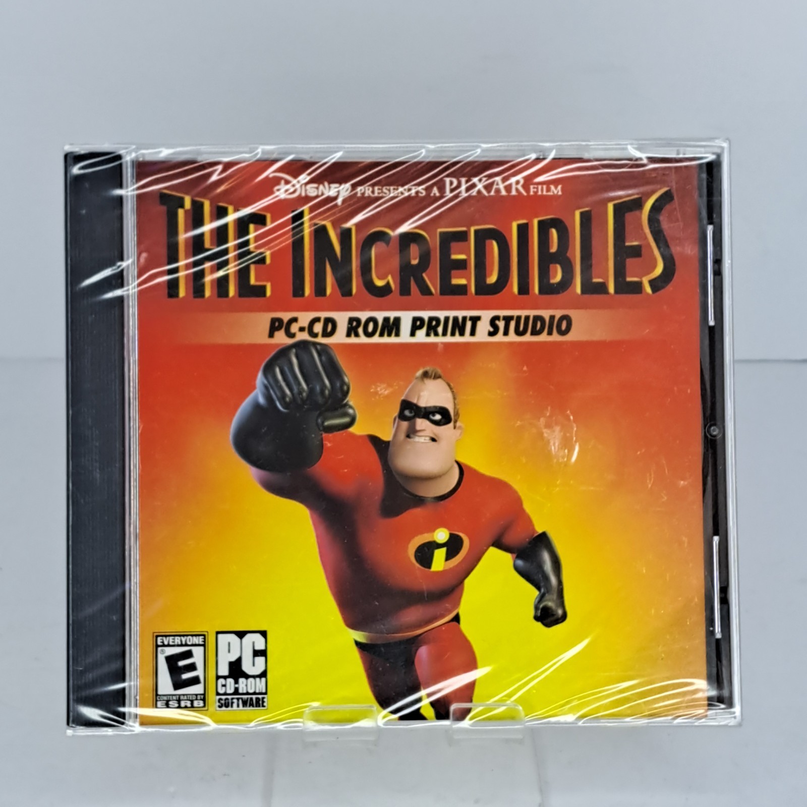 Disney Pixar The Incredibles Print Studio PC CD ROM Windows 98 Me XP Sealed New
