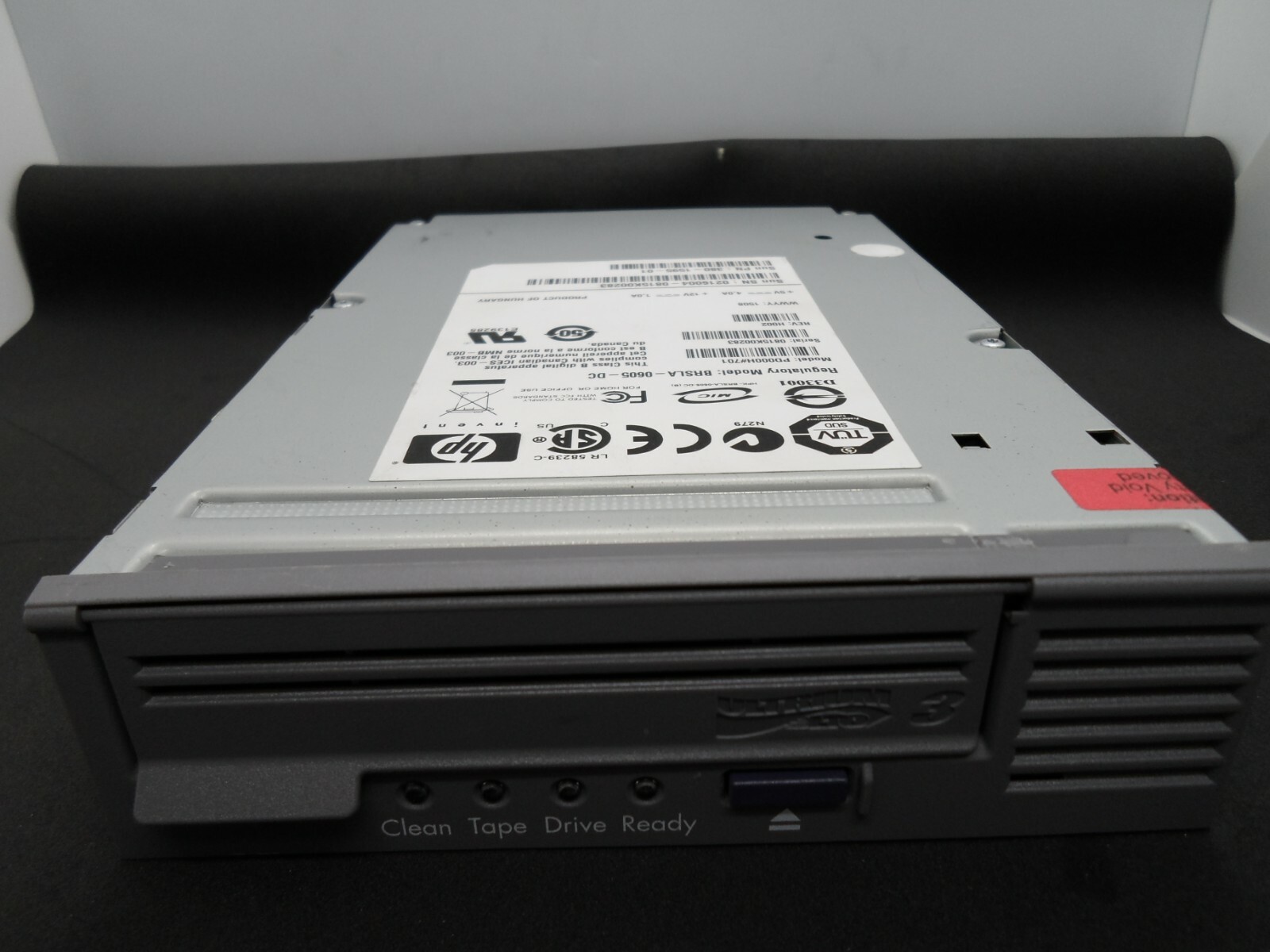 SUN Oracle LTO3 HH SCSI 380-1595-01 PD000H#701 Gray Color Internal Tape Drive