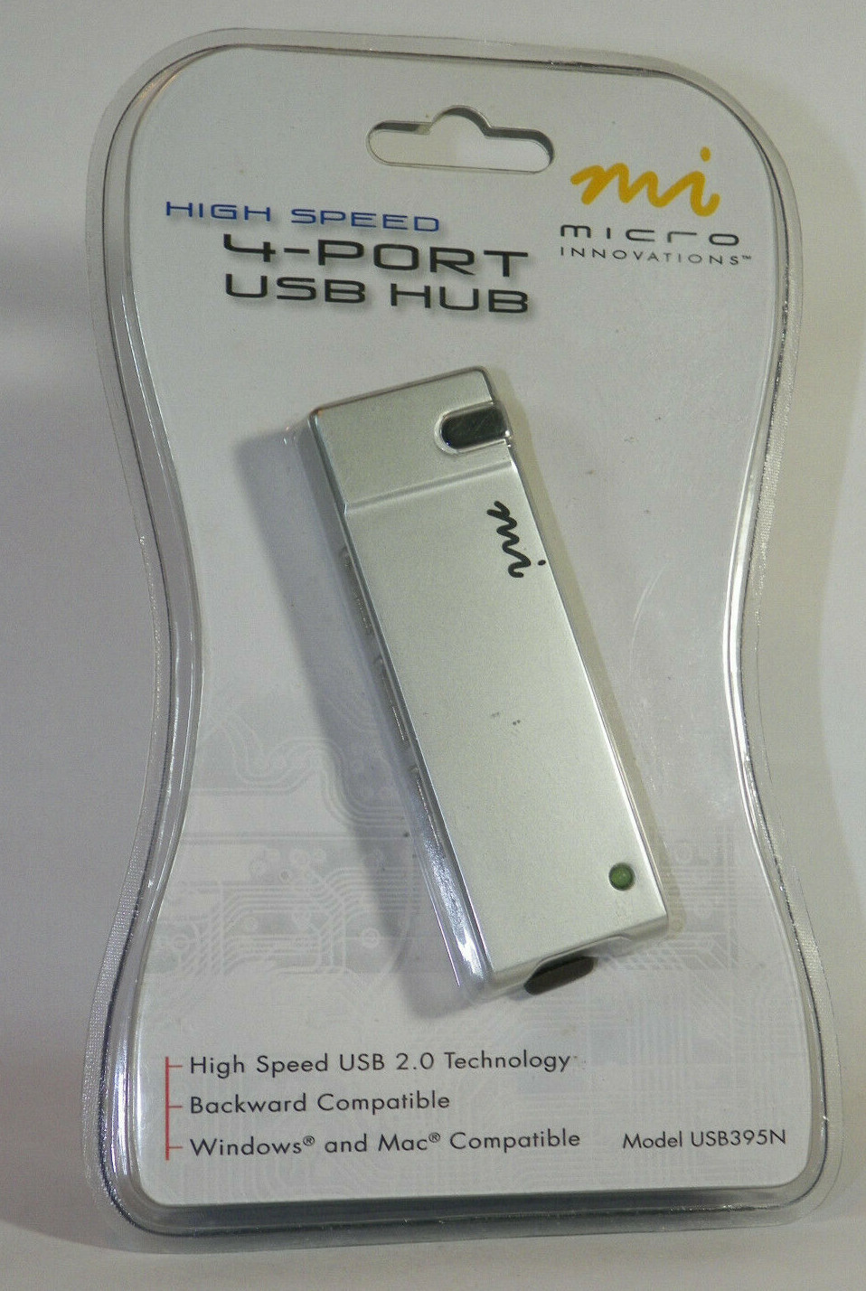 Mi Micro Innovations High Speed 4 Port USB 2.0 HUB Model BRAND NEW