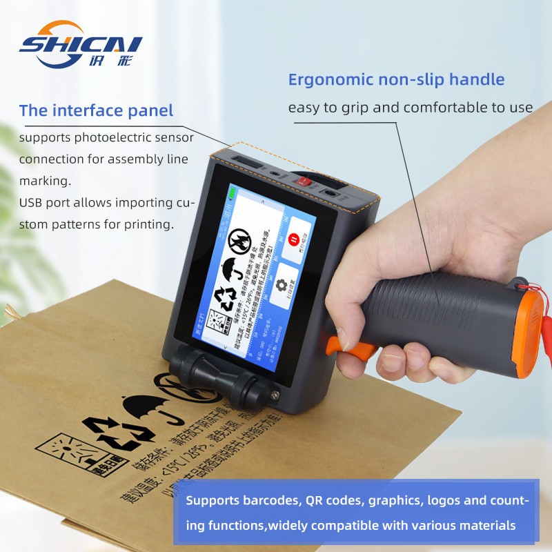 High Quality Handheld Inkjet Printer Mini Date Coding Machine