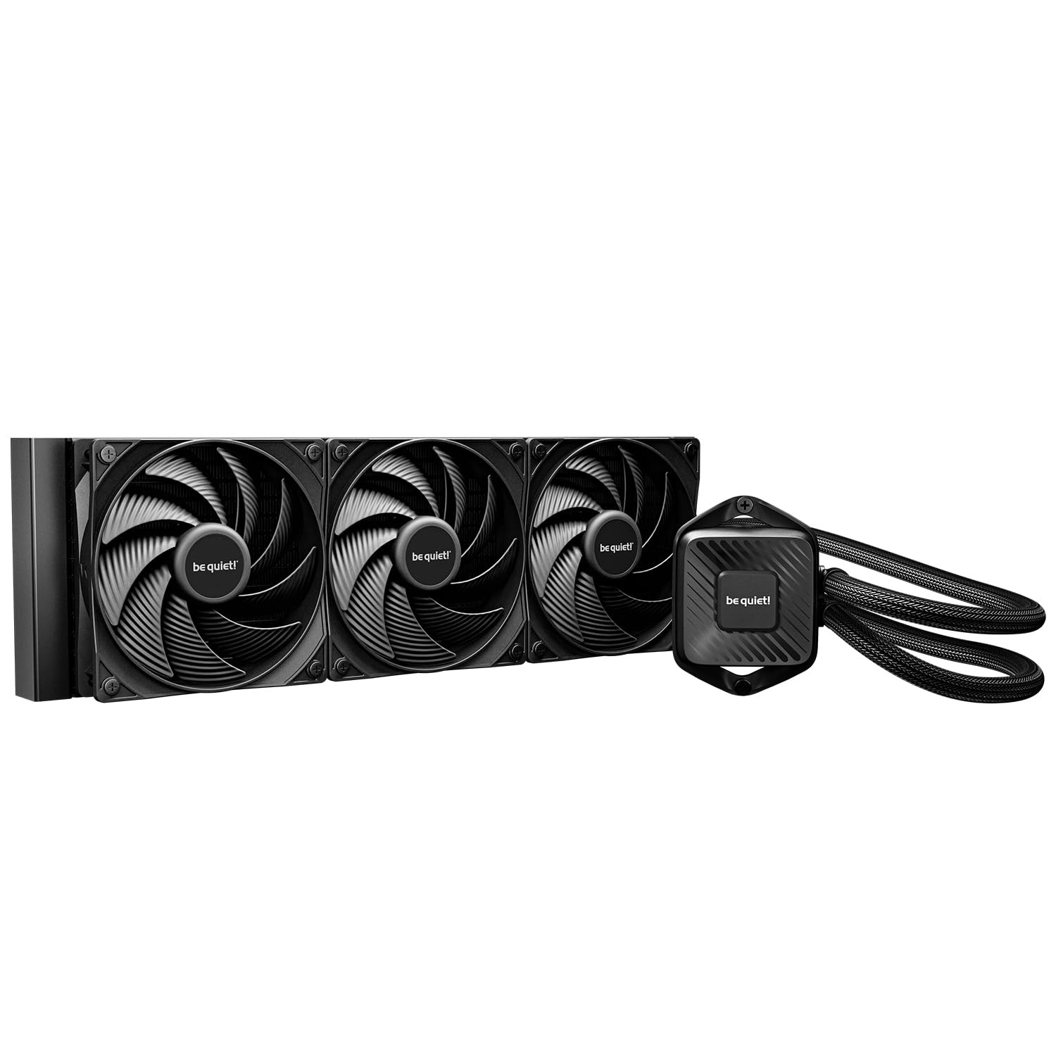 360mm Pure Loop 3 AiO Water Cooling for Overclocking Slightly Be Quiet AiO 360mm