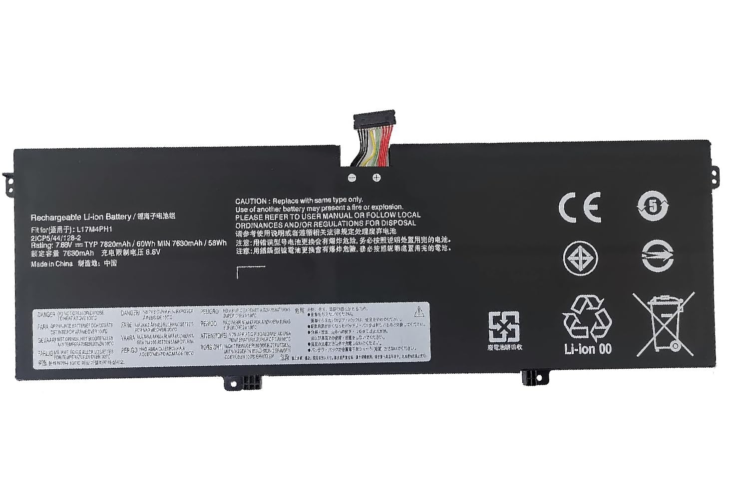 L17C4PH1 L17M4PH1 L17M4PH2 L17L4PH2 Laptop Battery for Lenovo Yoga 7 Pro Pro-...