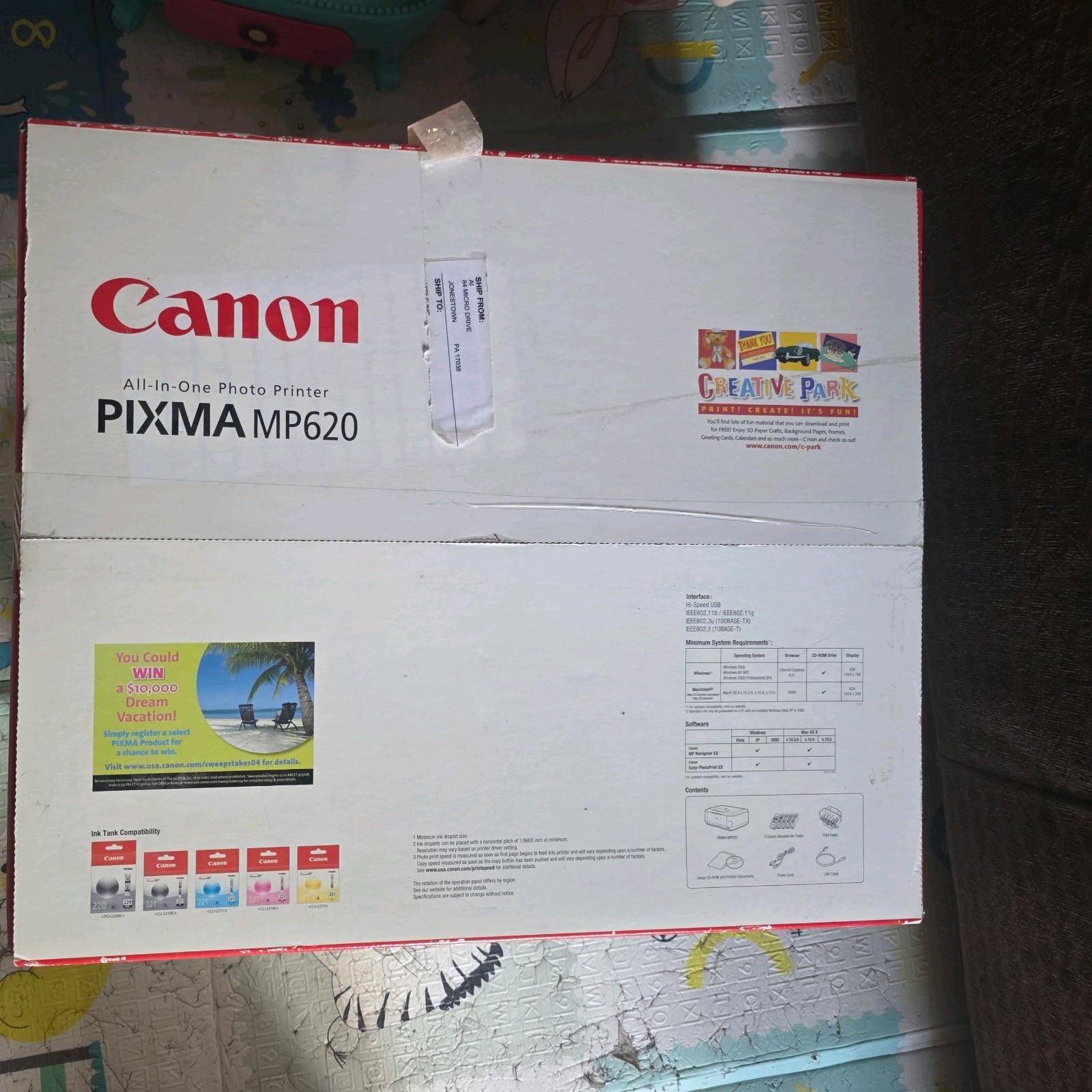 Canon PIXMA MP620 All-In-One Inkjet Printer - BRAND NEW