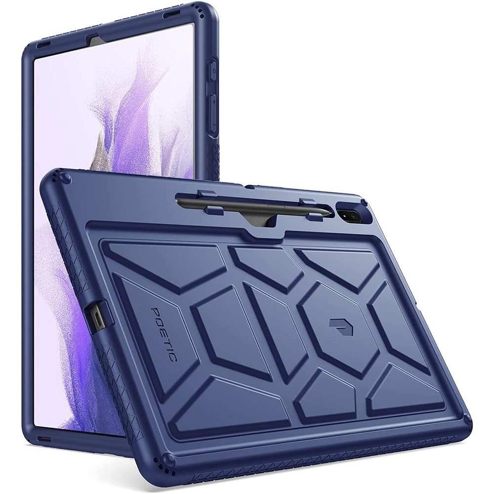 For Samsung Galaxy Tab S7 FE Tablet Case (2021) Heavy Duty Shockproof Cover Blue
