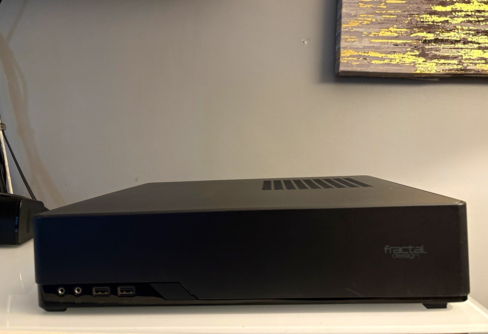 Fractal Design Node 202 Mini-ITX Small Form Factor Case Black, Front USB Audio