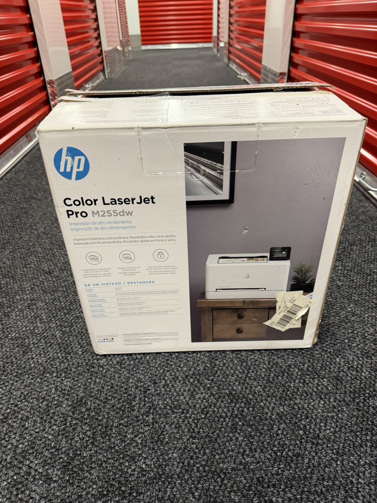 HP LaserJet Pro M255dw Printer - White - New Open Box