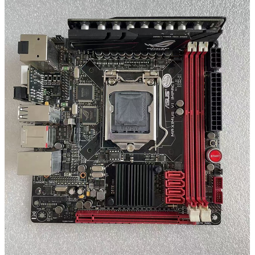 For Asus Maximus VI Impact Mini-ITX Motherboard Tested 100% ok LGA1150 DDR3