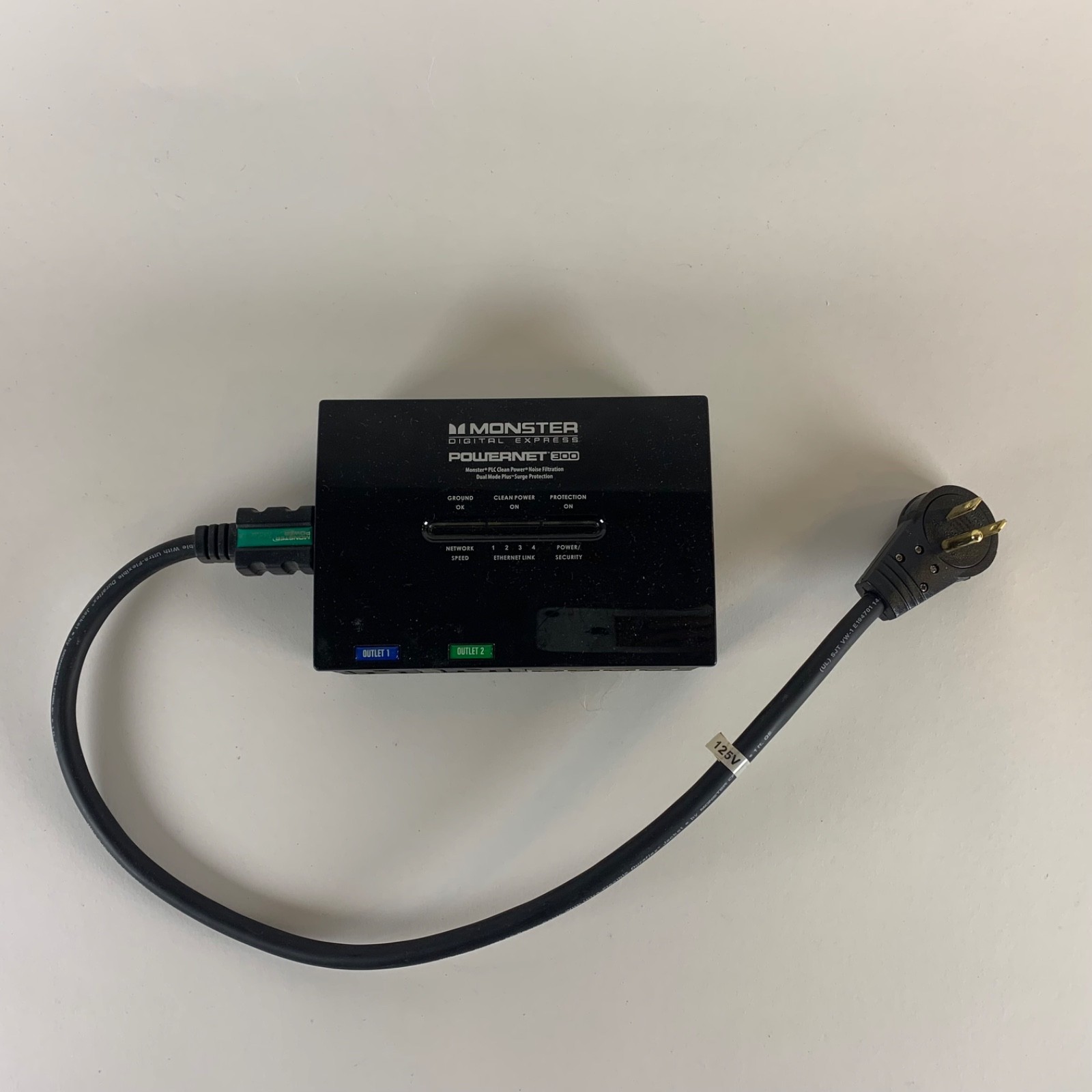 Monster Digital Express PowerNet 300 PLC Clean Power Surge Protection | Tested