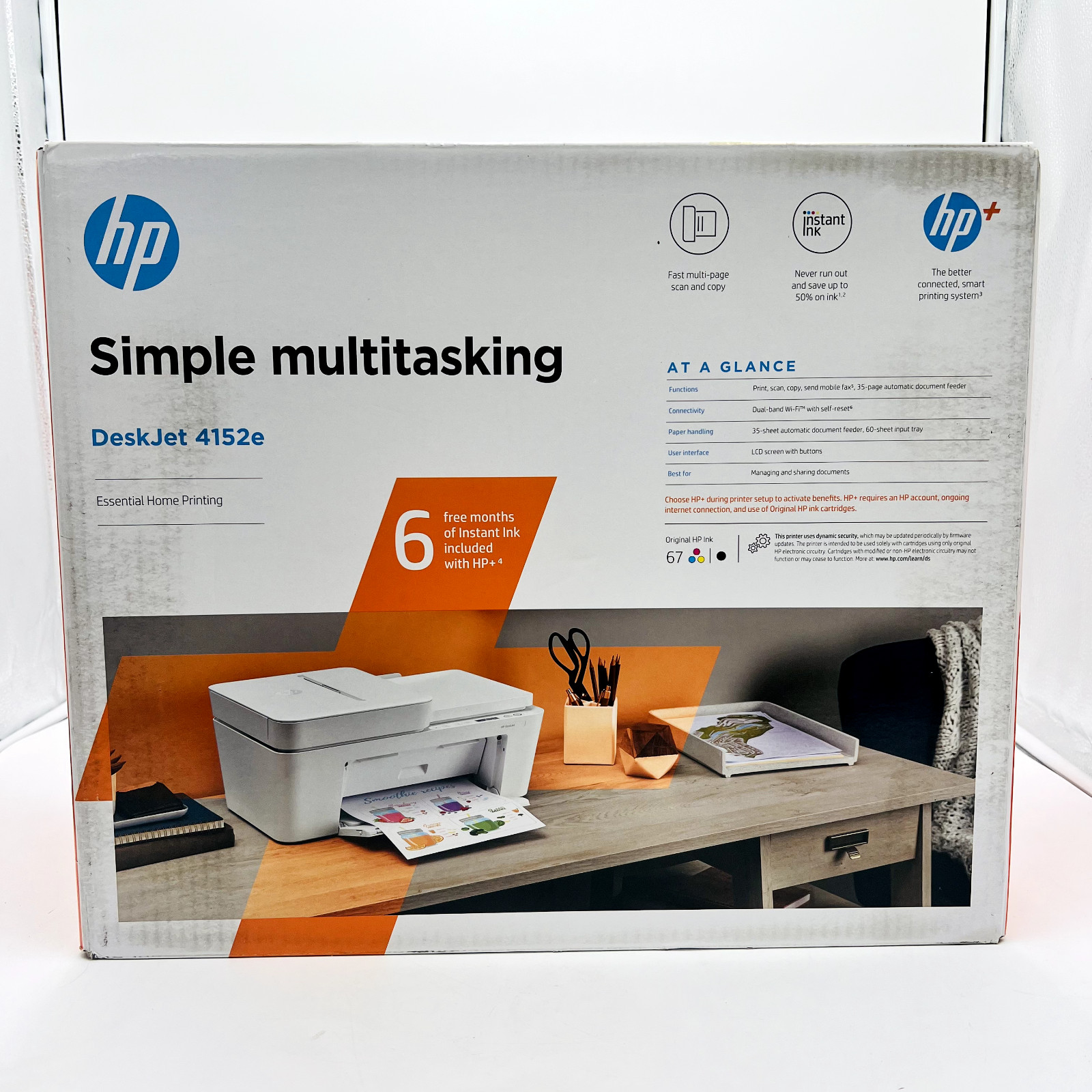 hp Deskjet Printer 4152e Simple Multitasking Essential Home Printing NIB