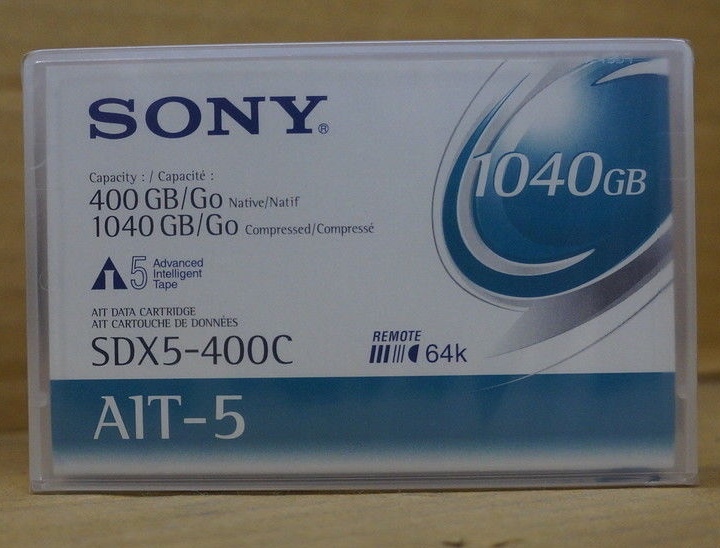 NEW SEALED Sony SDX5-400C AIT-5 Data Tape Cartridge
