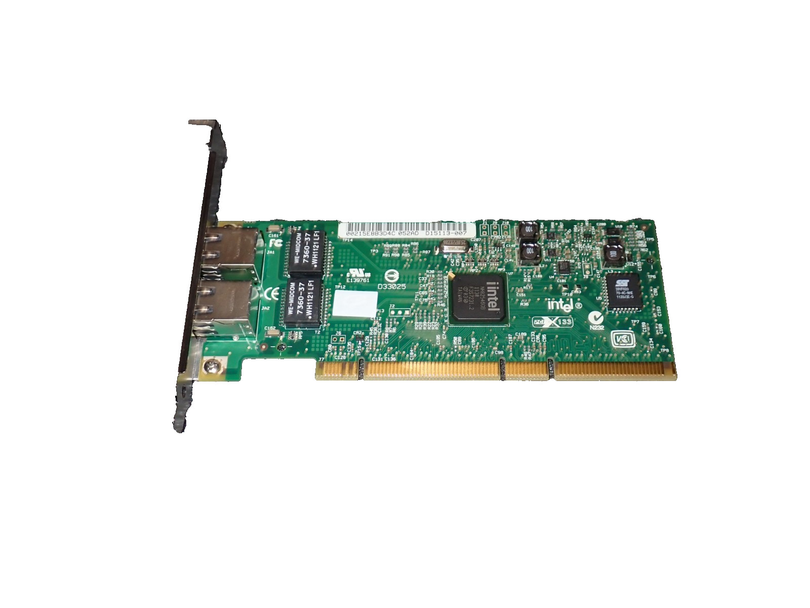 IBM 08N5297 Dual-Ports RJ-45 Gigabit Ethernet PCI-X Server Network Adapter