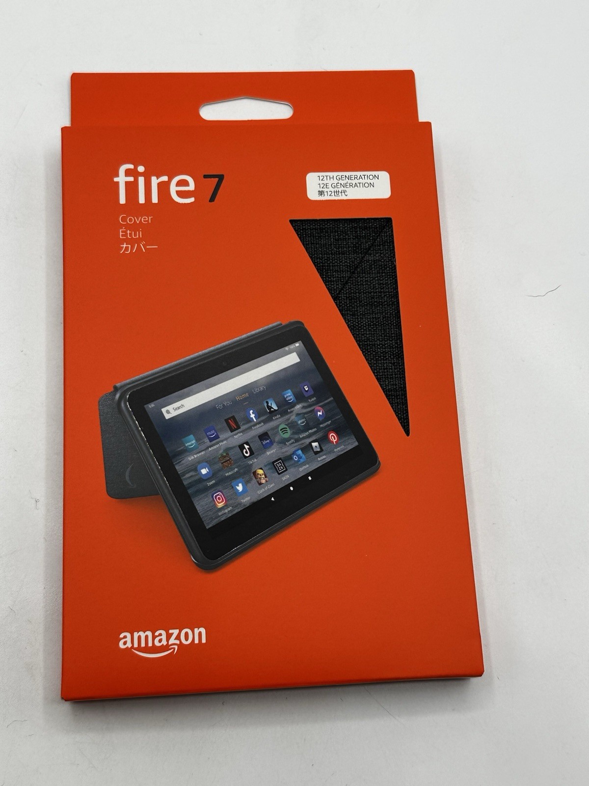Amazon Fire 7 Tablet Case 12th Generation 2022 Cover Stand Magnetic Fastener